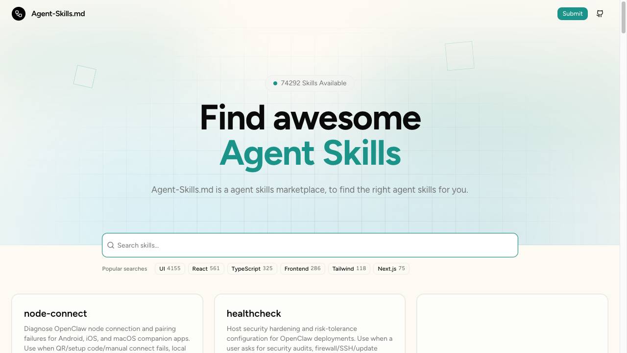 Agent Skills 6000+高频开箱技能，拿来即用快速上手