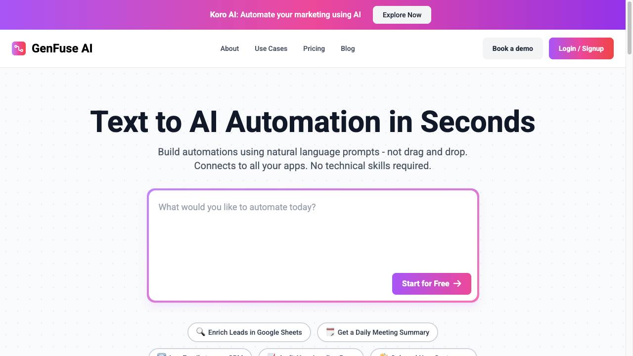 GenFuse AI
