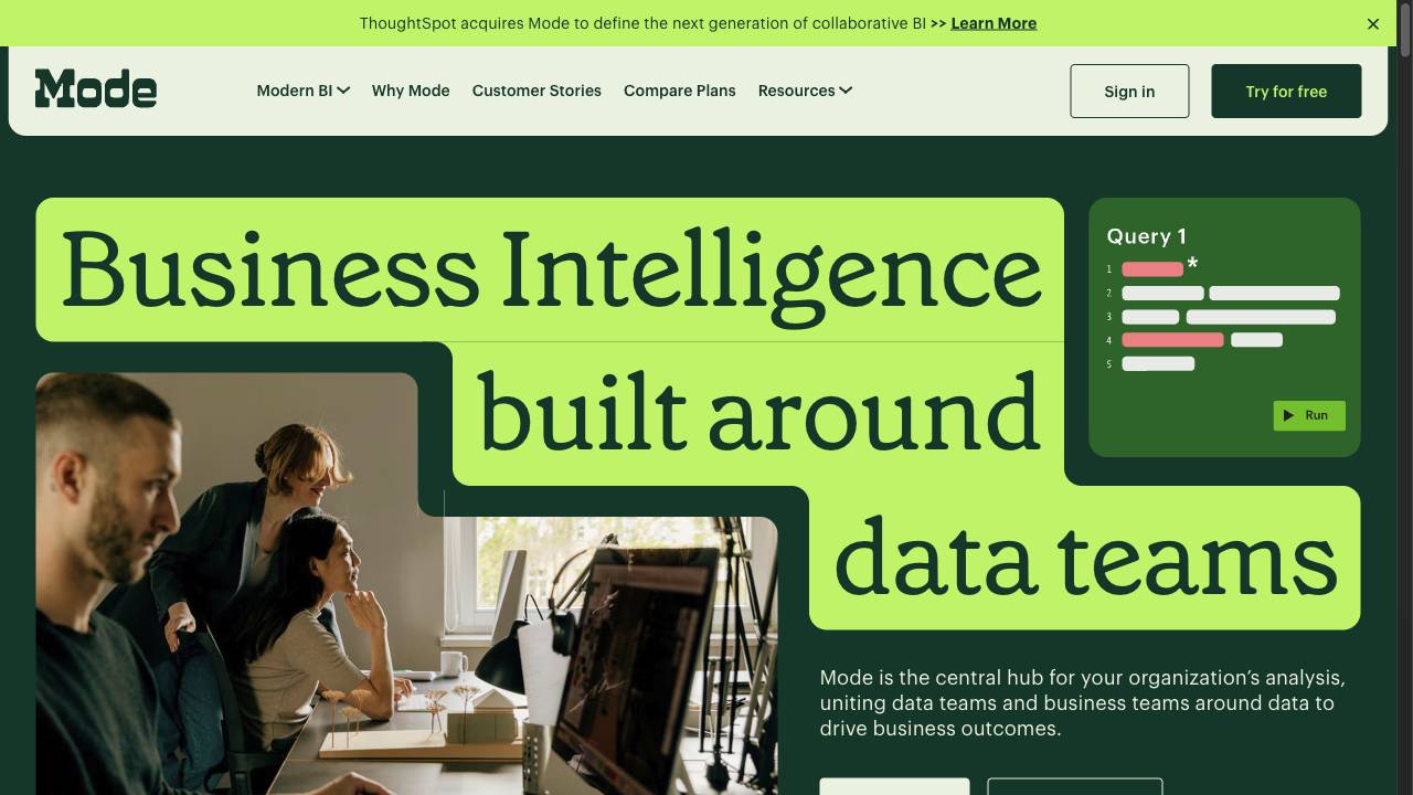Mode Analytics