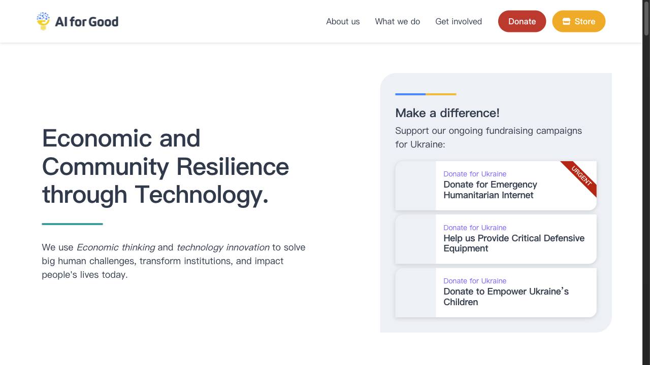 AI for Good Foundation