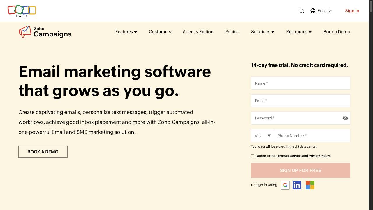 Zoho Campaigns