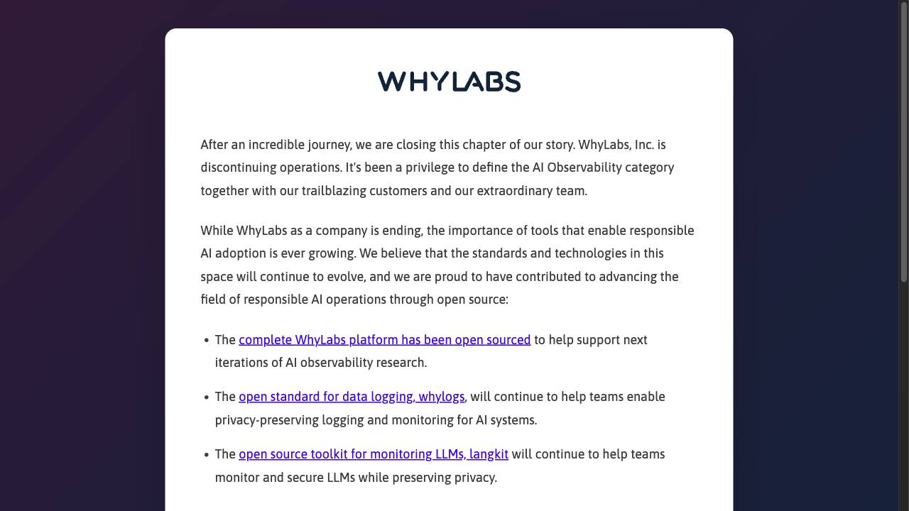 WhyLabs