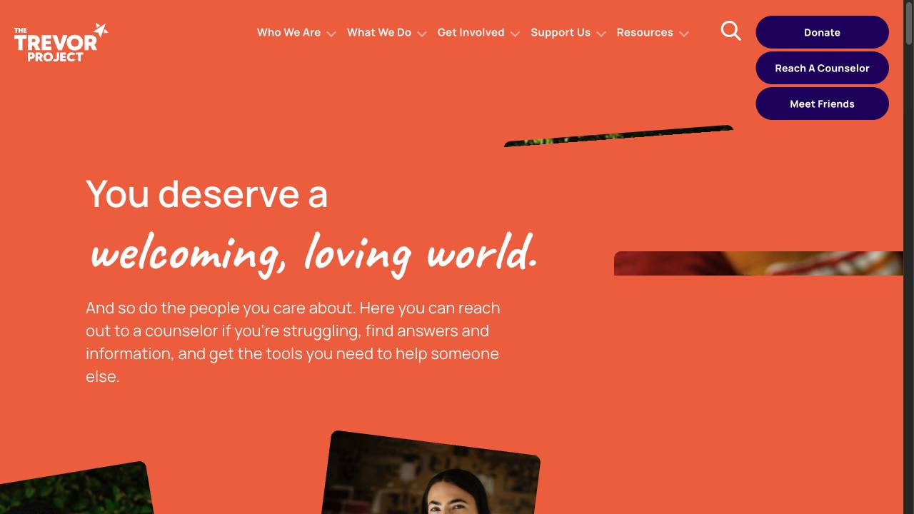 The Trevor Project's AI Crisis Counselor