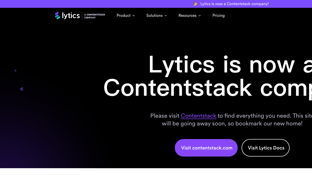 Lytics Customer Data Platform (CDP)
