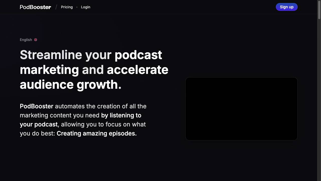 PodBooster