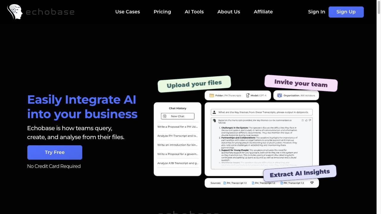 Echobase AI