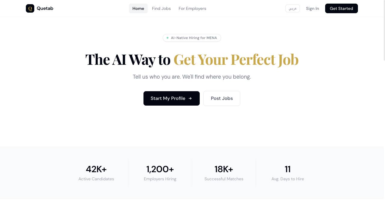 Quetab – AI Flashcard & Quiz Generator