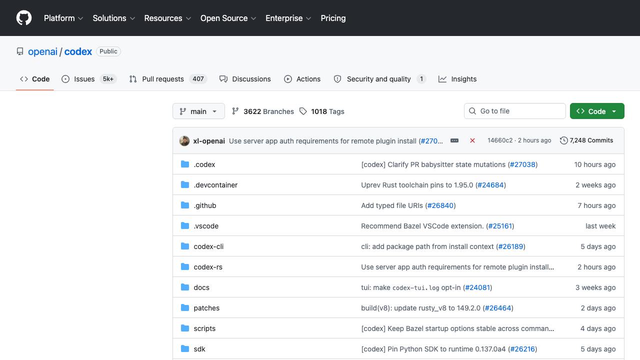 OpenAI Codex CLI