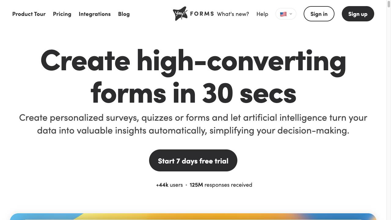 Yay! Forms