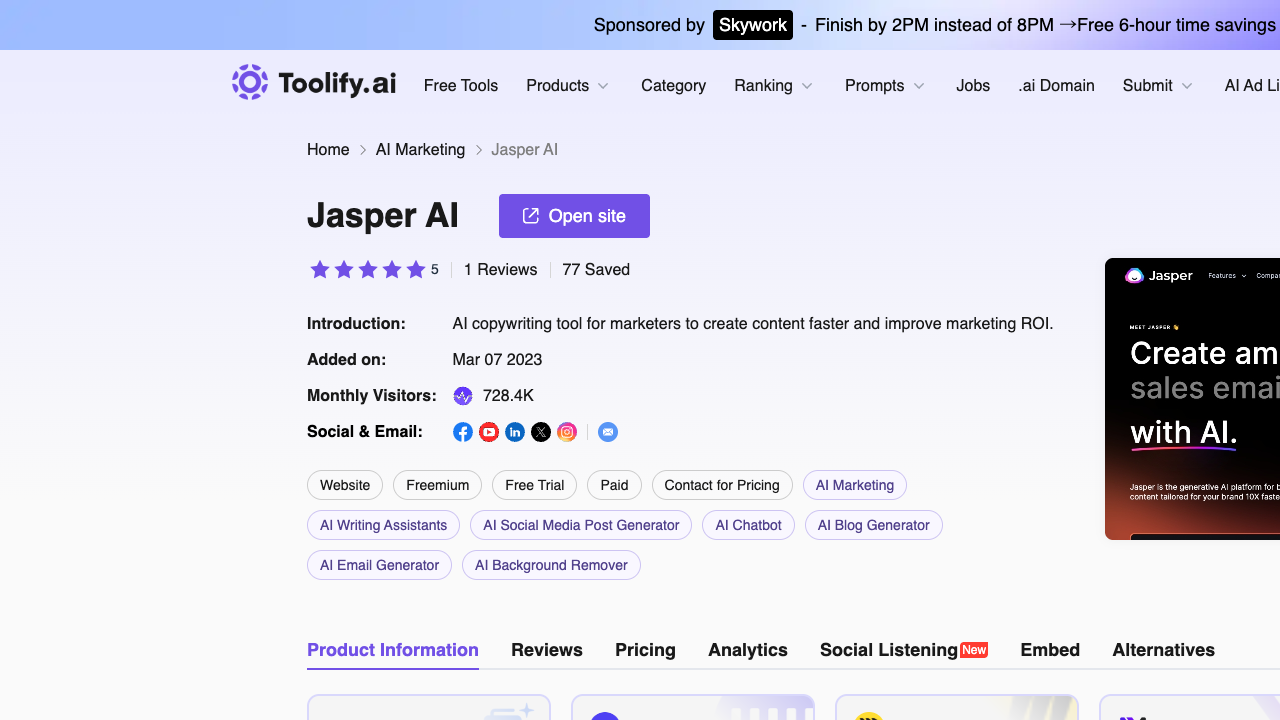 Jasper AI