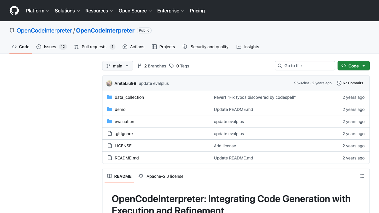 OpenCodeInterpreter