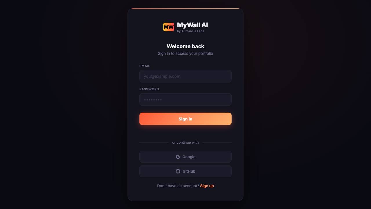 My Wall AI