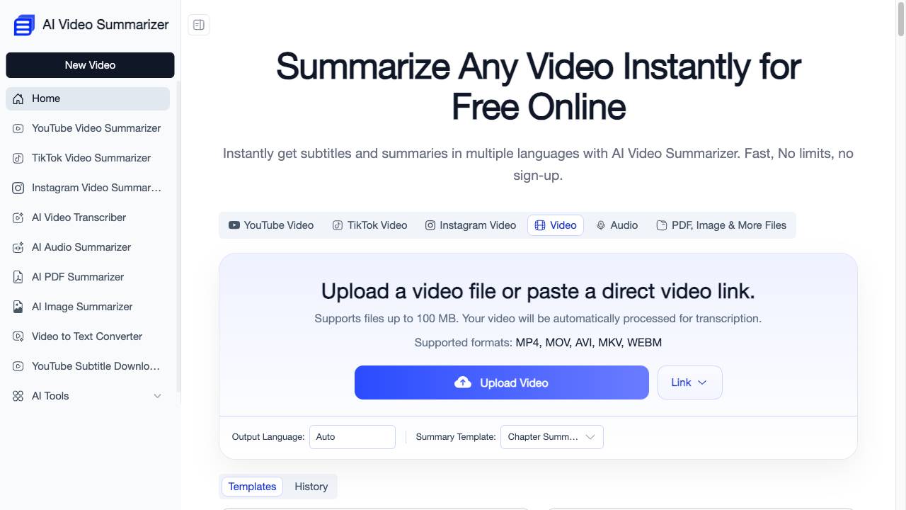AIVideoSummarizer.io