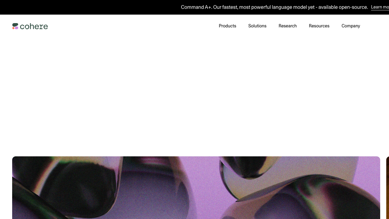 Cohere Command R