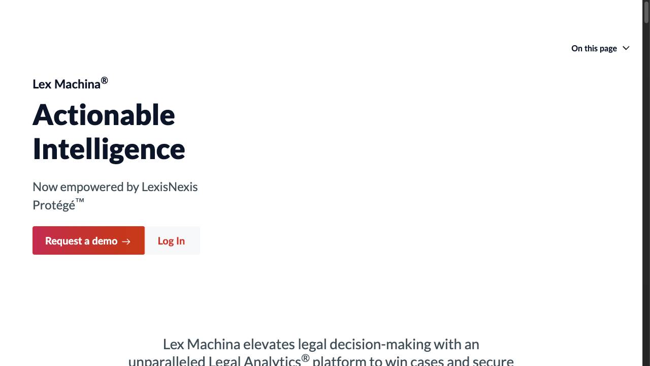 Lex Machina
