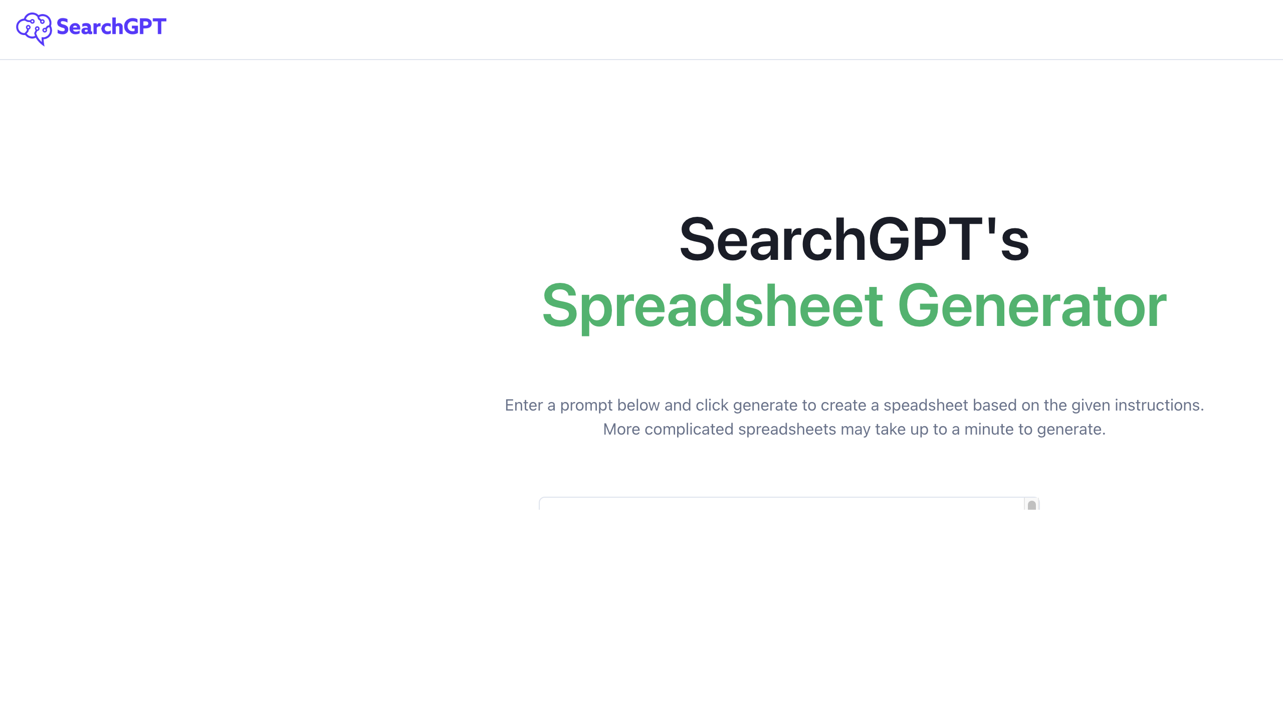 SearchGPT