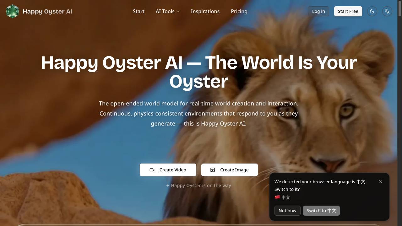 Happy Oyster AI