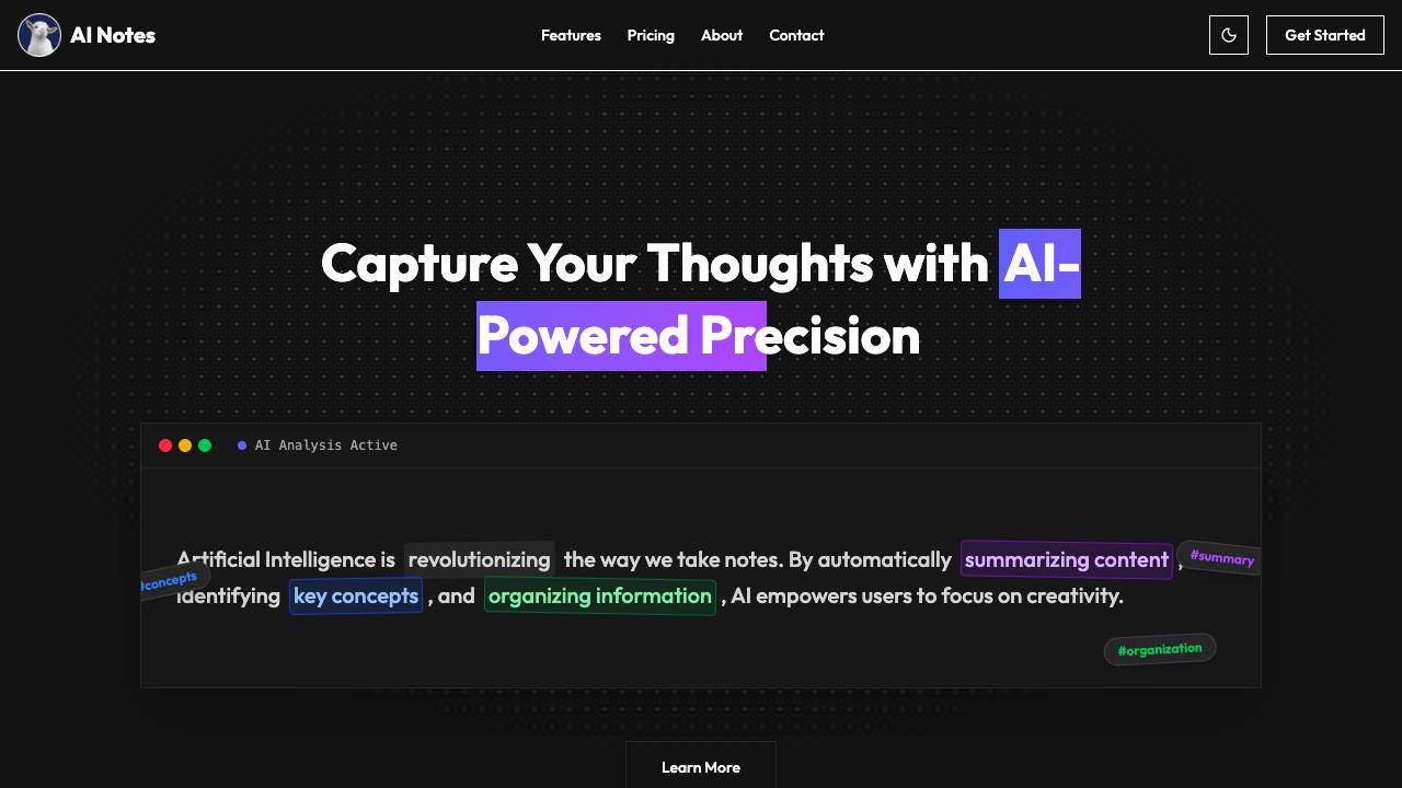 AI-Powered Notes Taker