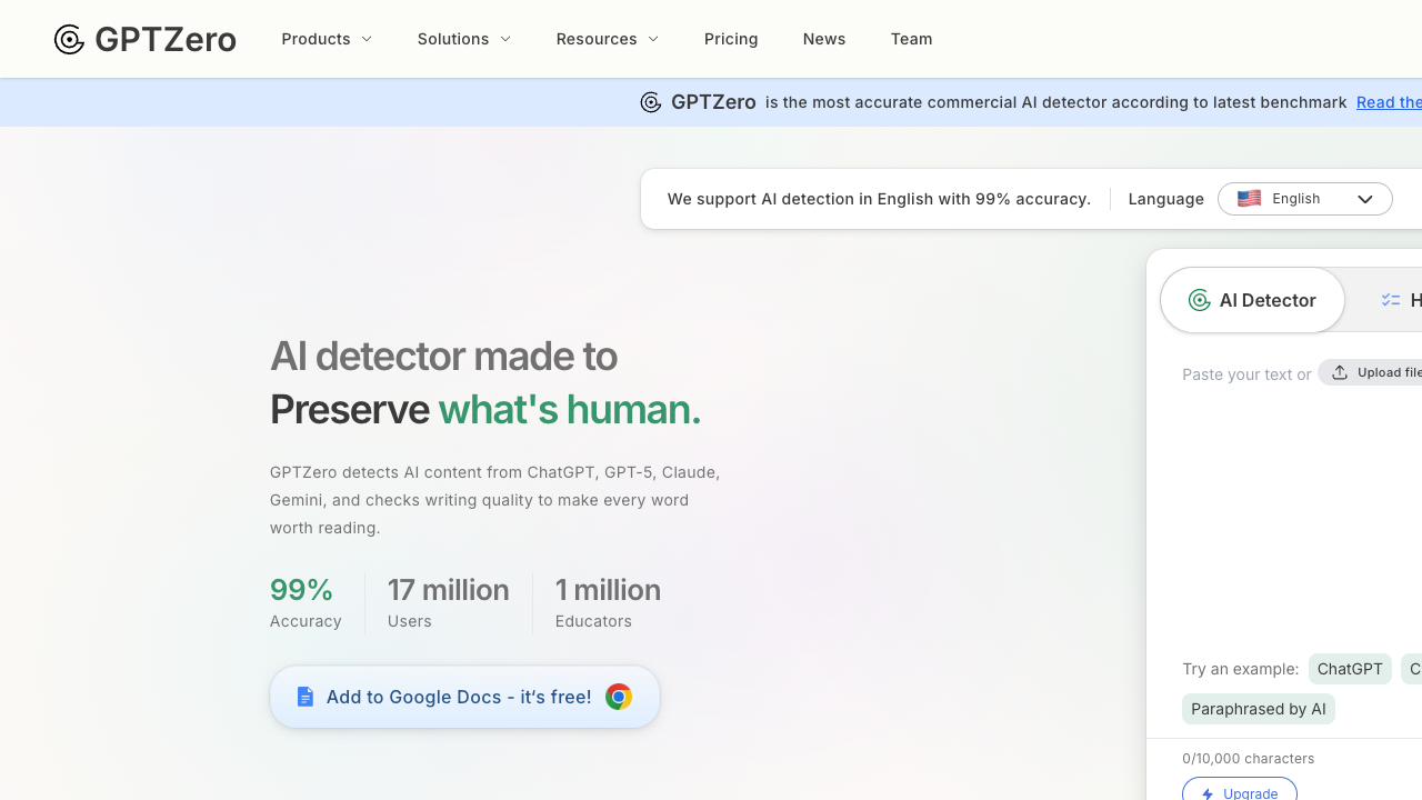 GPTZero