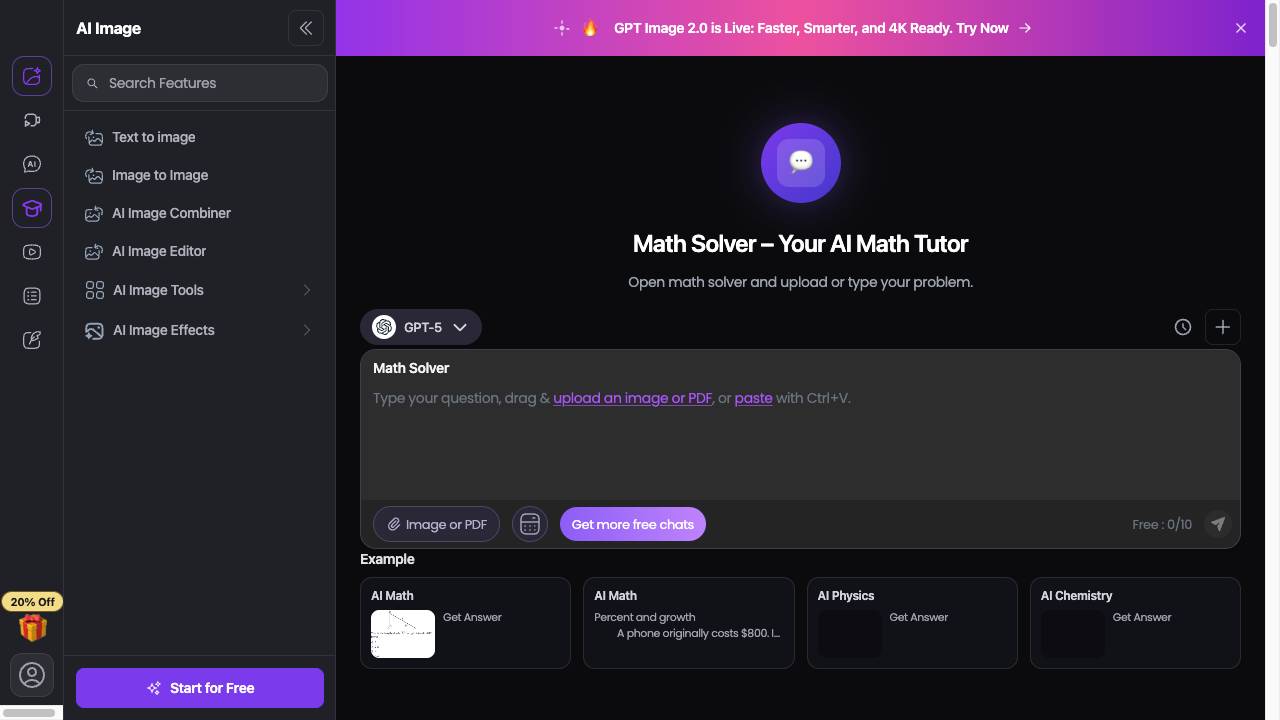 AI Math Solver - arting.ai