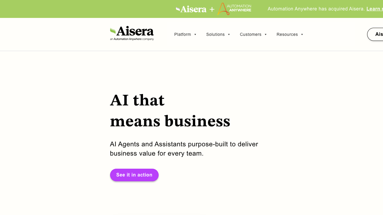 Aisera