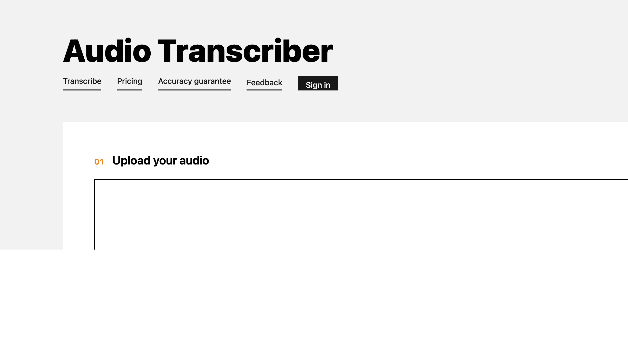Audio Transcriber
