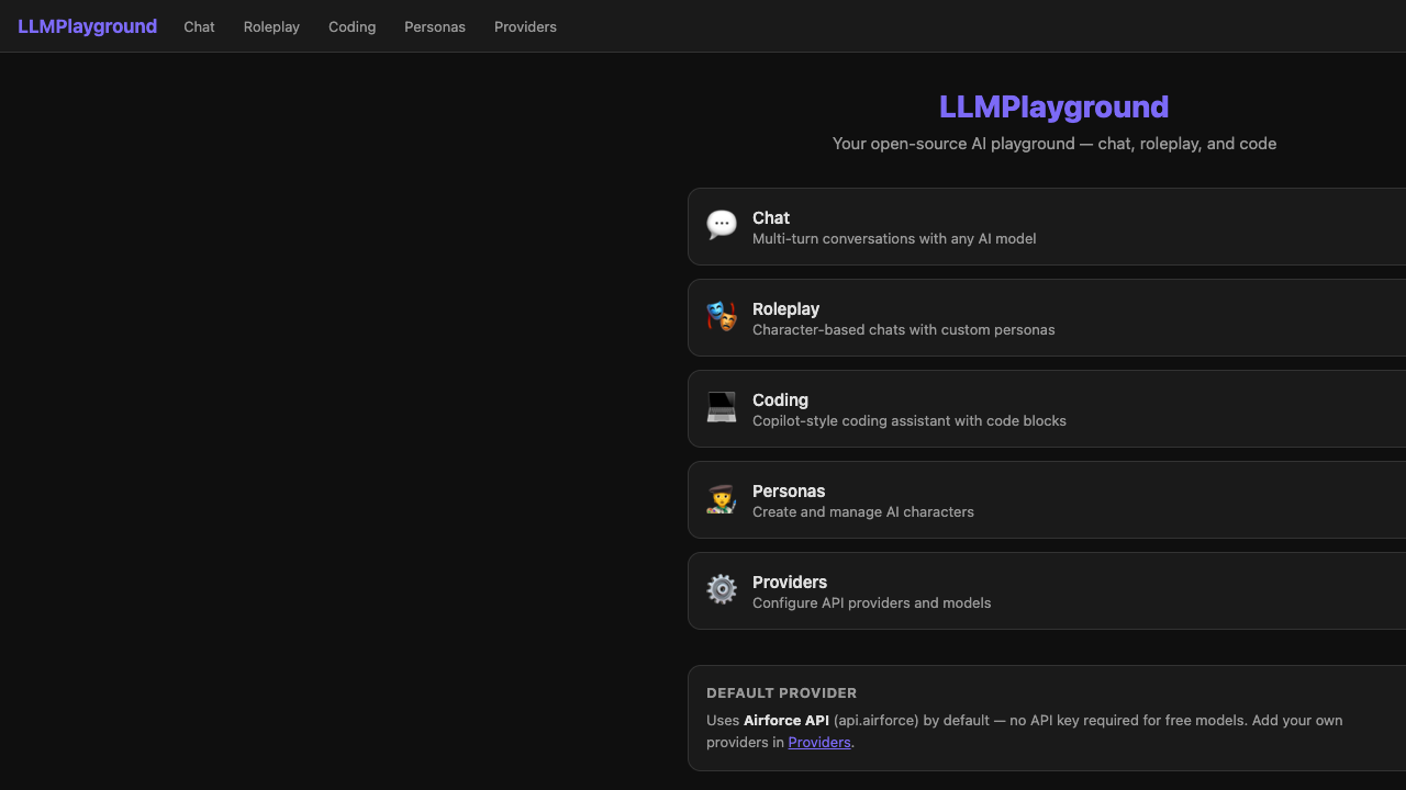 LLM Playground
