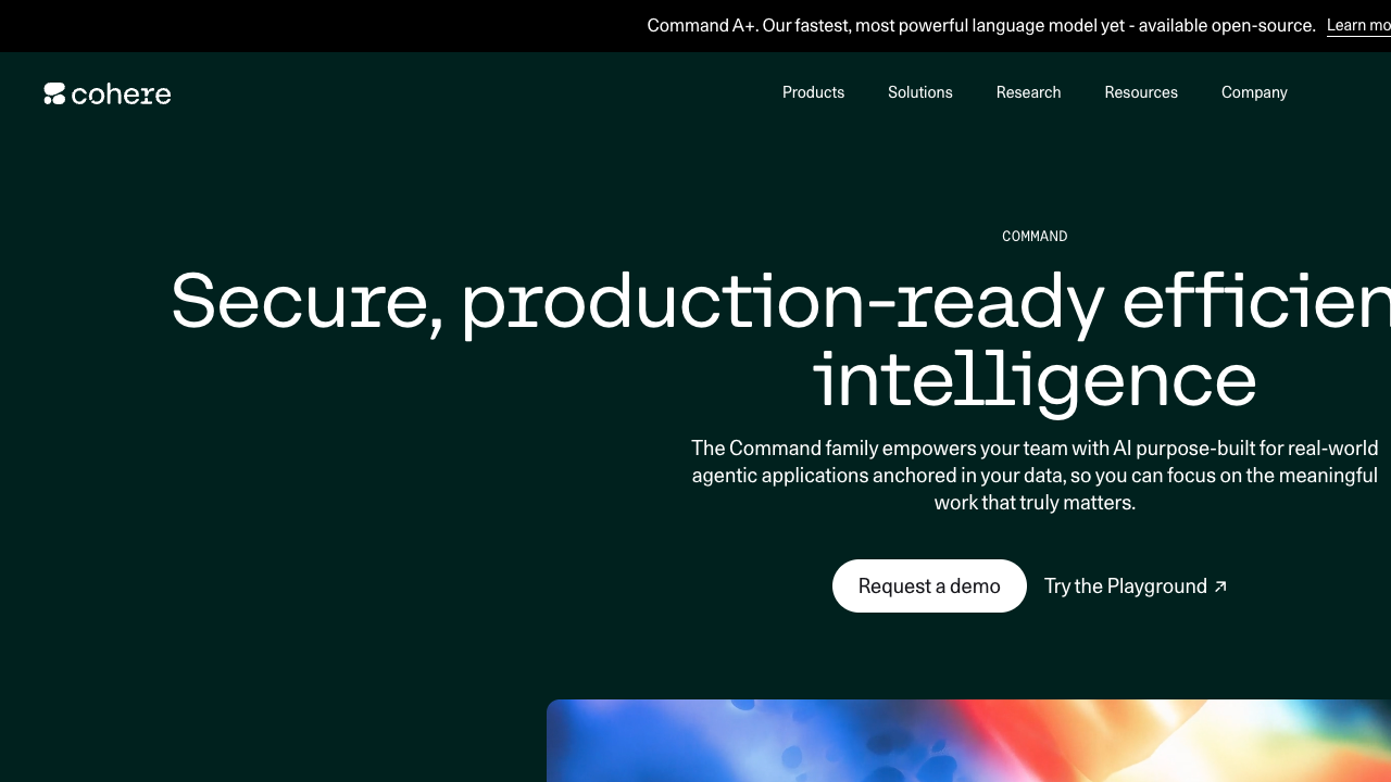 Cohere Command A+