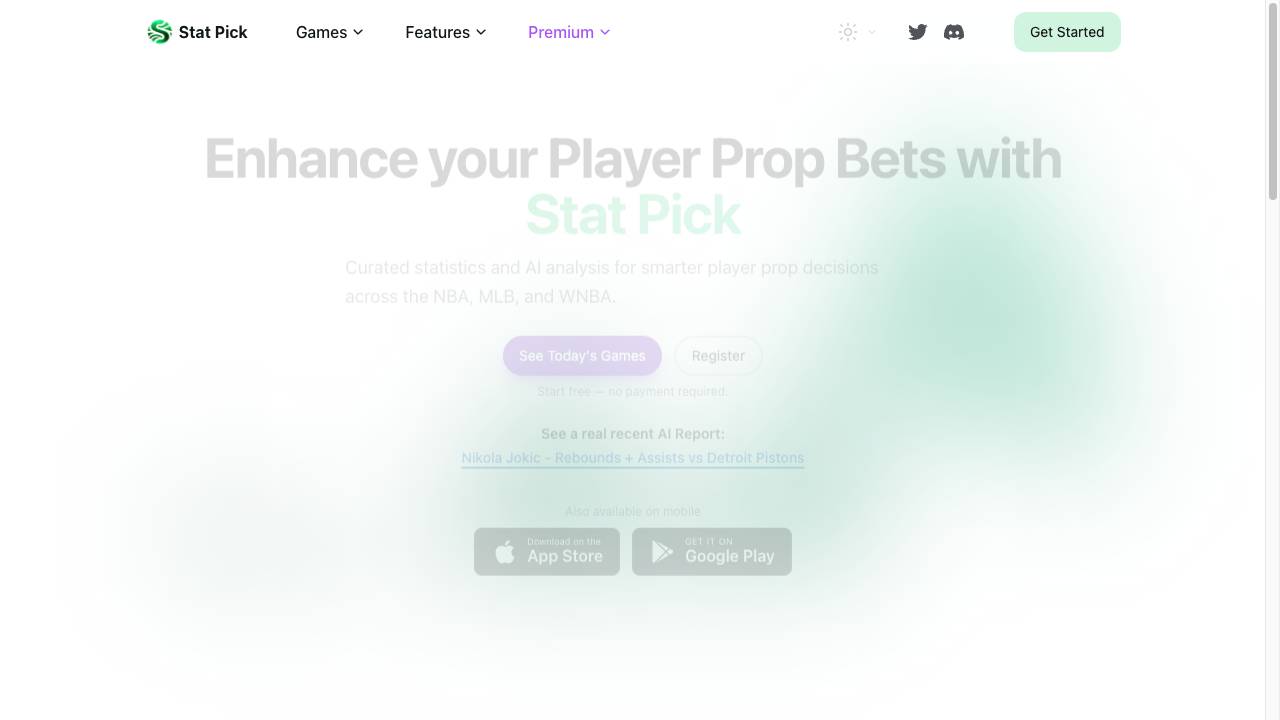 Stat Pick AI