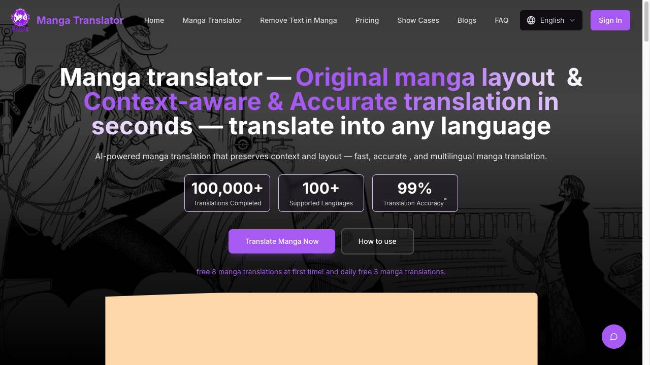 Manga Translator