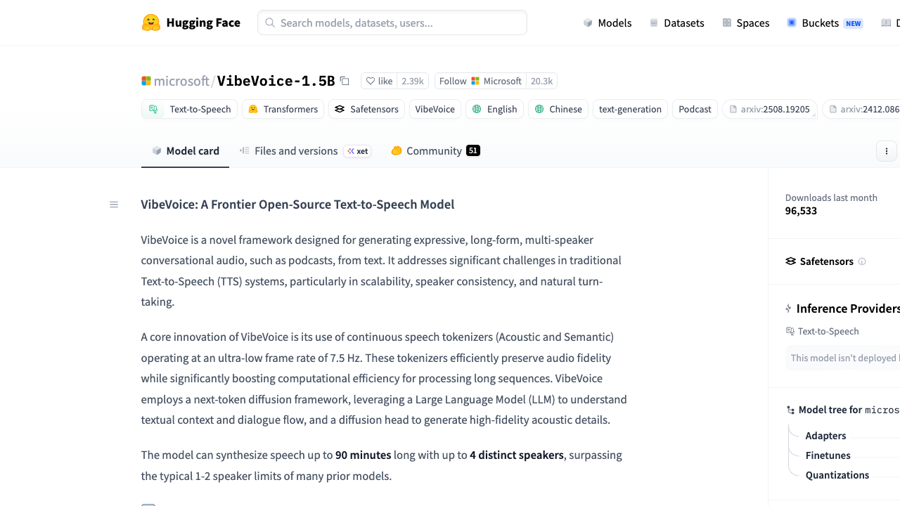 VibeVoice-1.5B