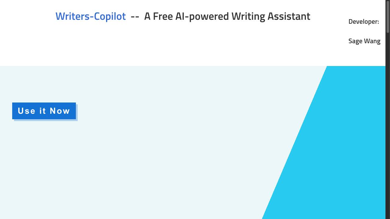 Writers Copilot