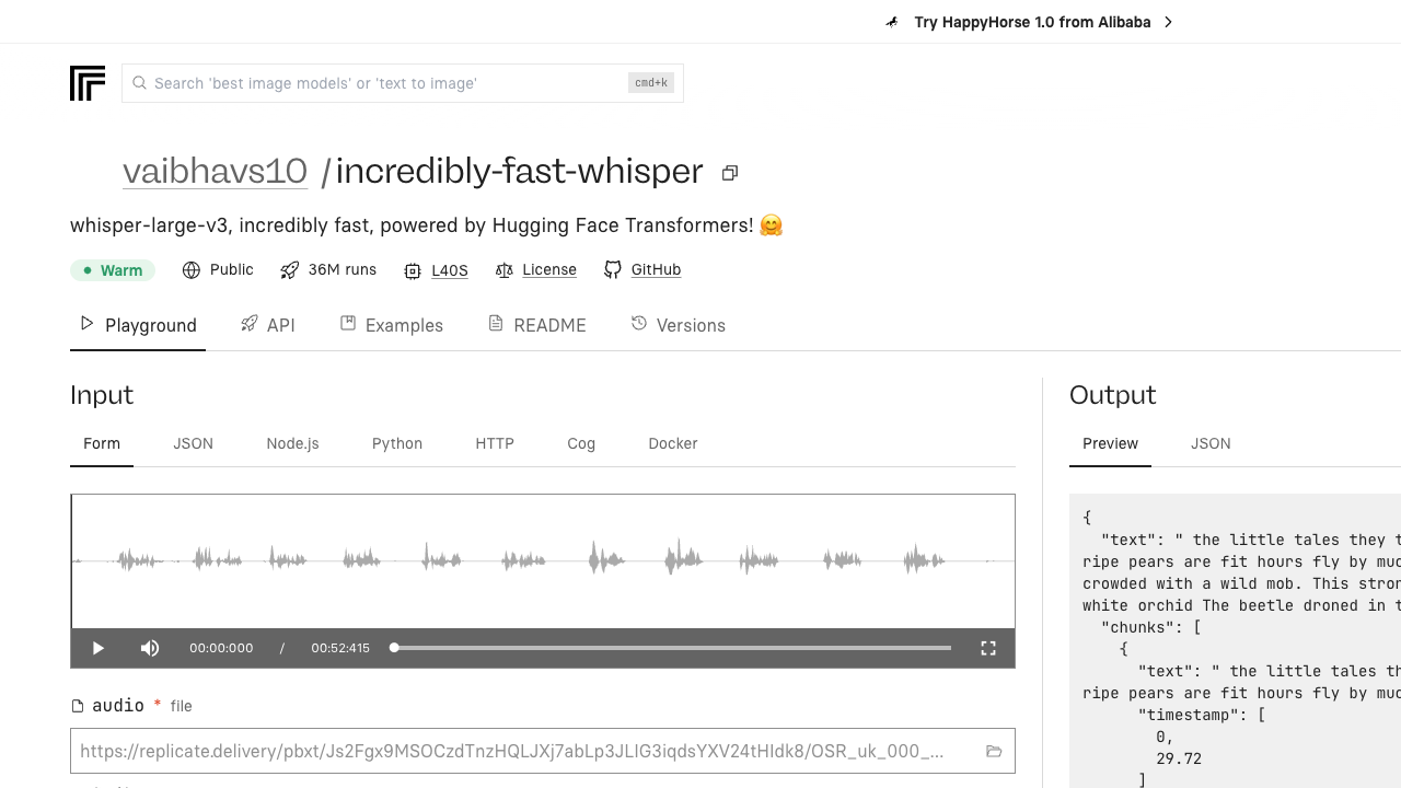 incredibly-fast-whisper