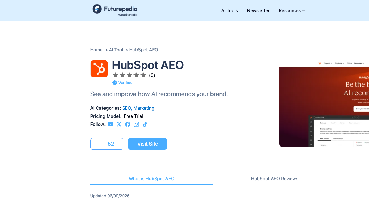 HubSpot AEO