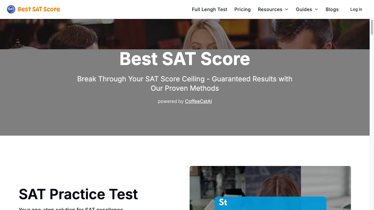 Best SAT Score