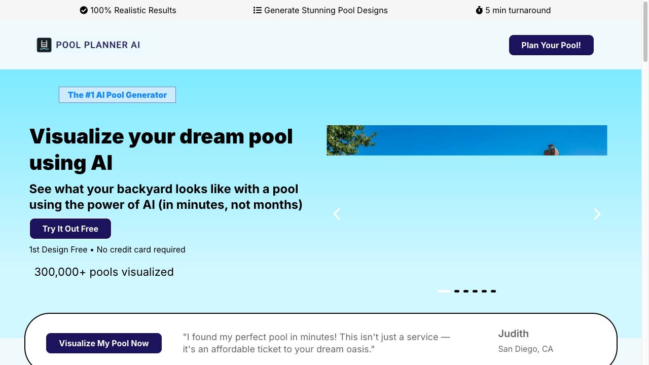 Pool Planner AI