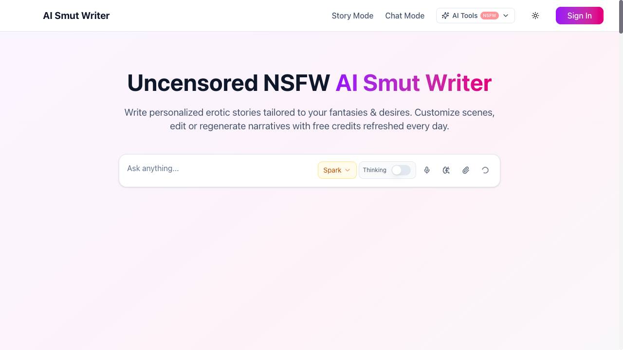AI Smut Writer