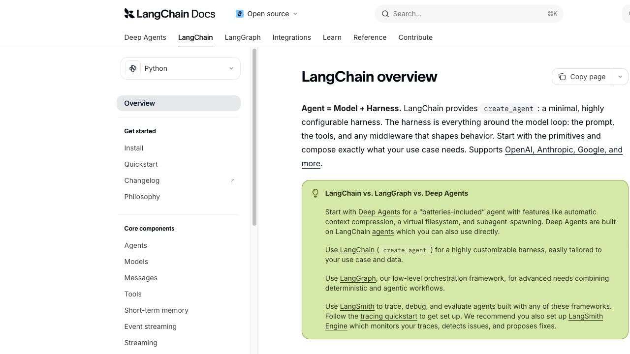 ReAct Agent (LangChain)