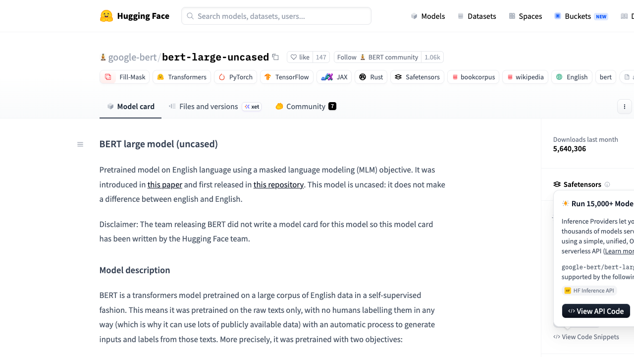 bert-large-uncased
