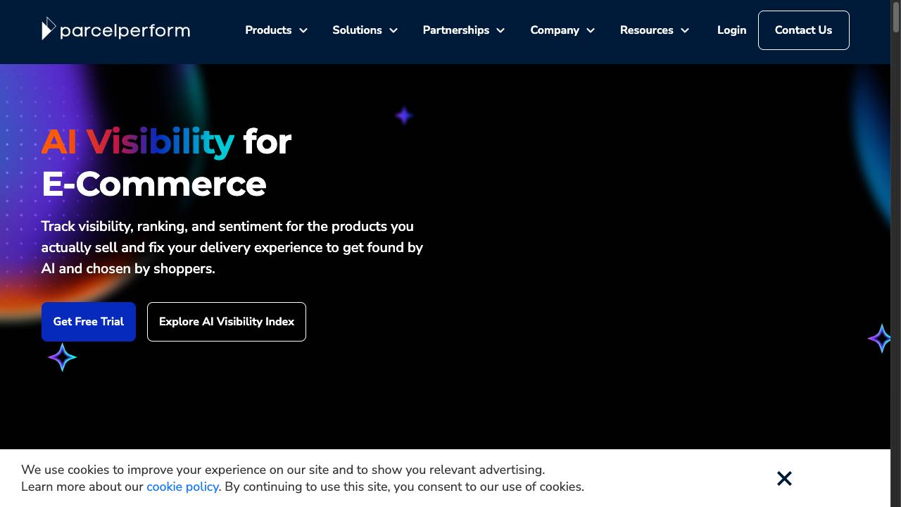 AI commerce visibility - ParcelPerform