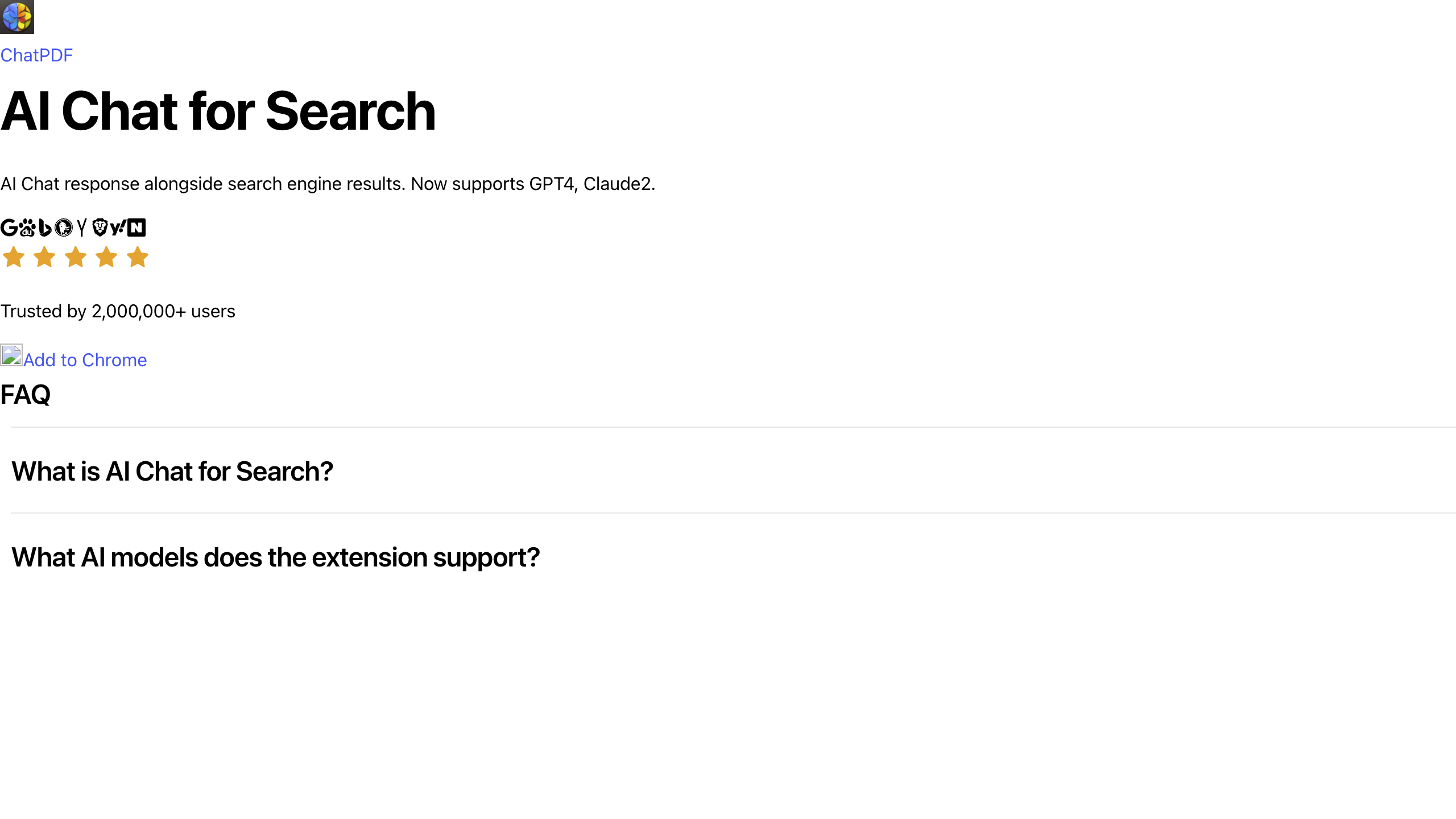 ChatGPT for Google