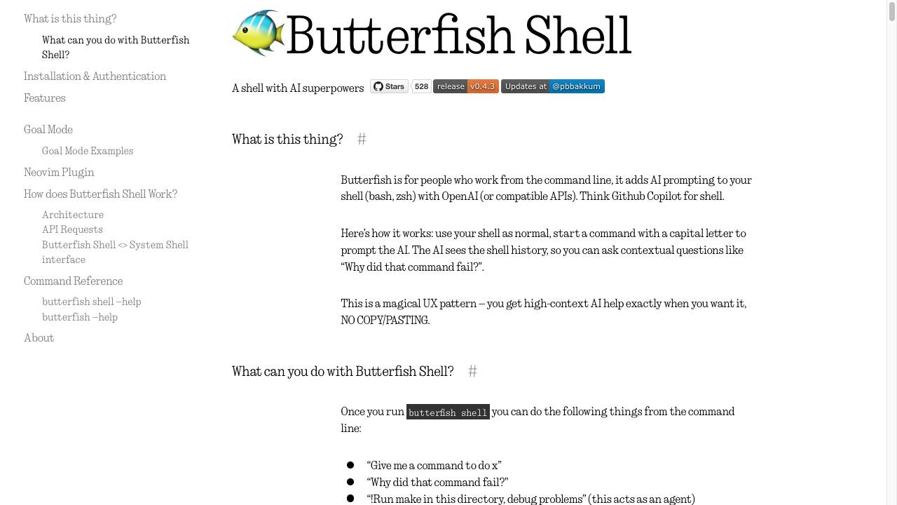 Butterfish Shell