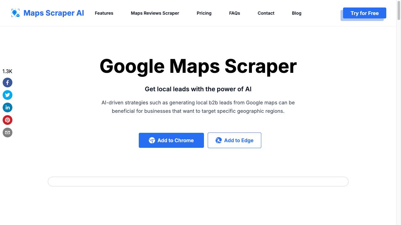 Scraper AI:Get Local Leads with AI