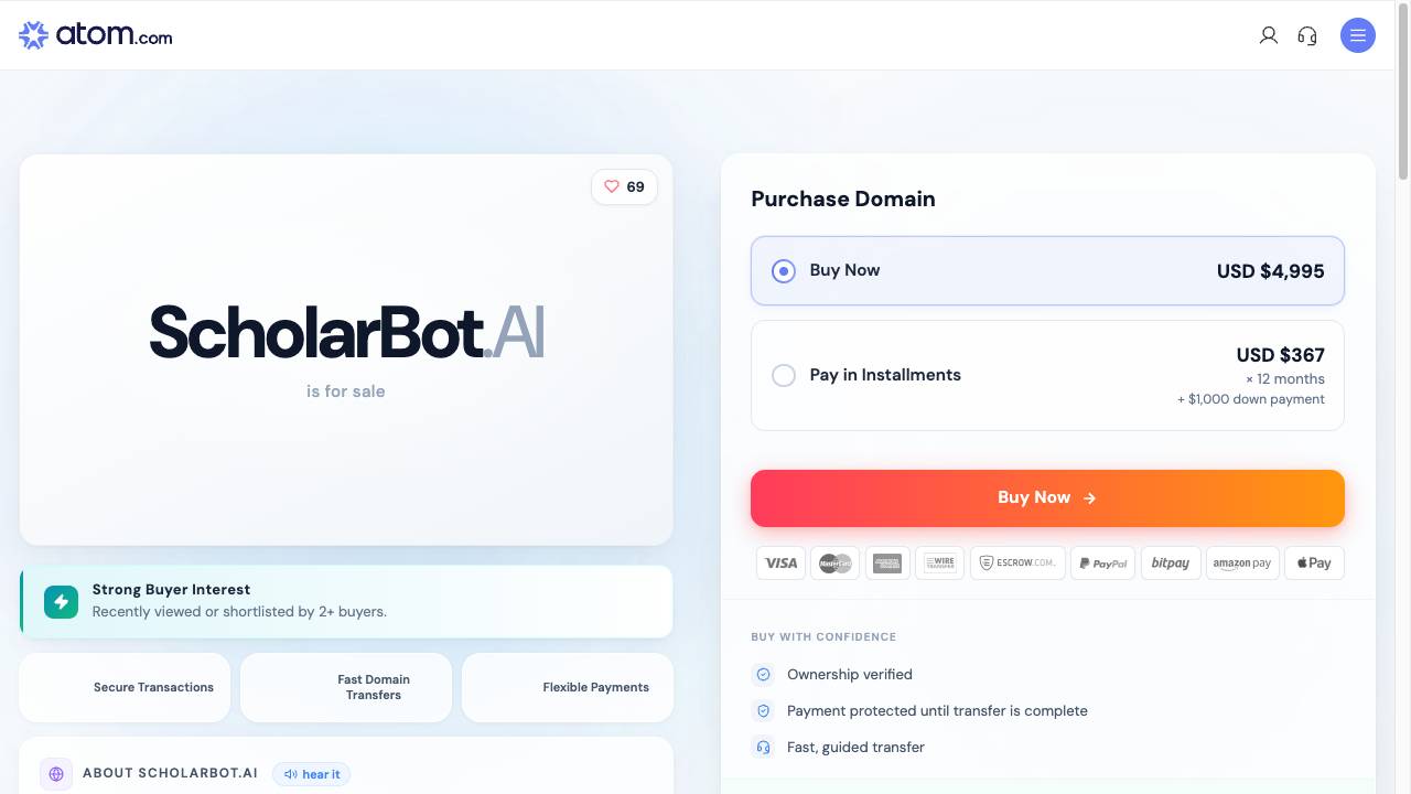 Scholarbot AI