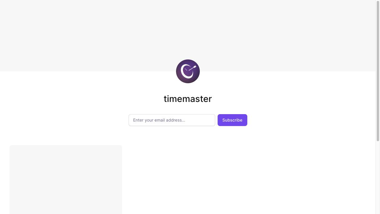 TimeMaster