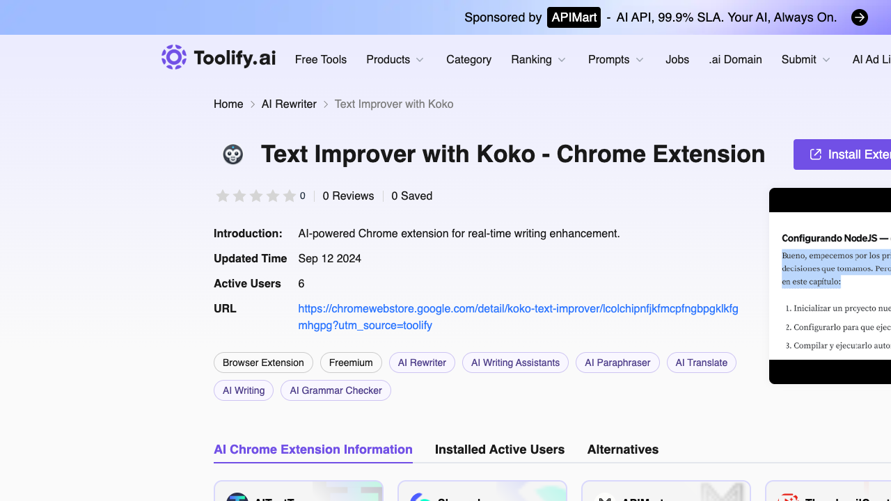 Text Improver with Koko