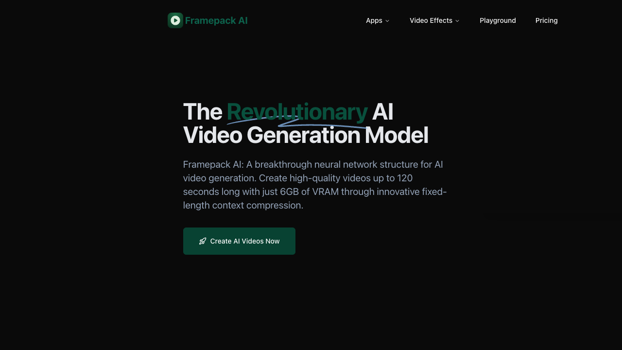 Framepack AI