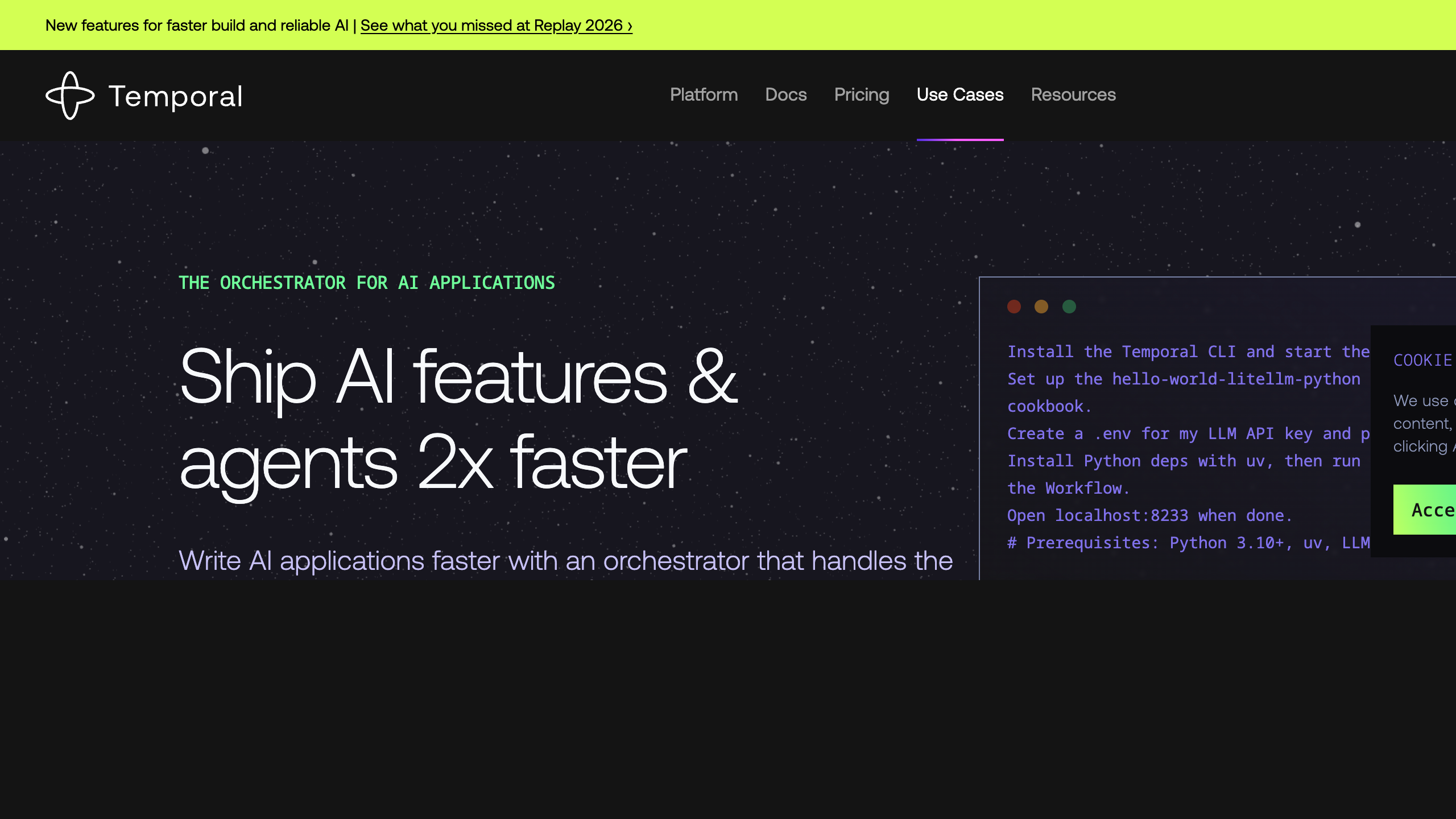 Temporal AI
