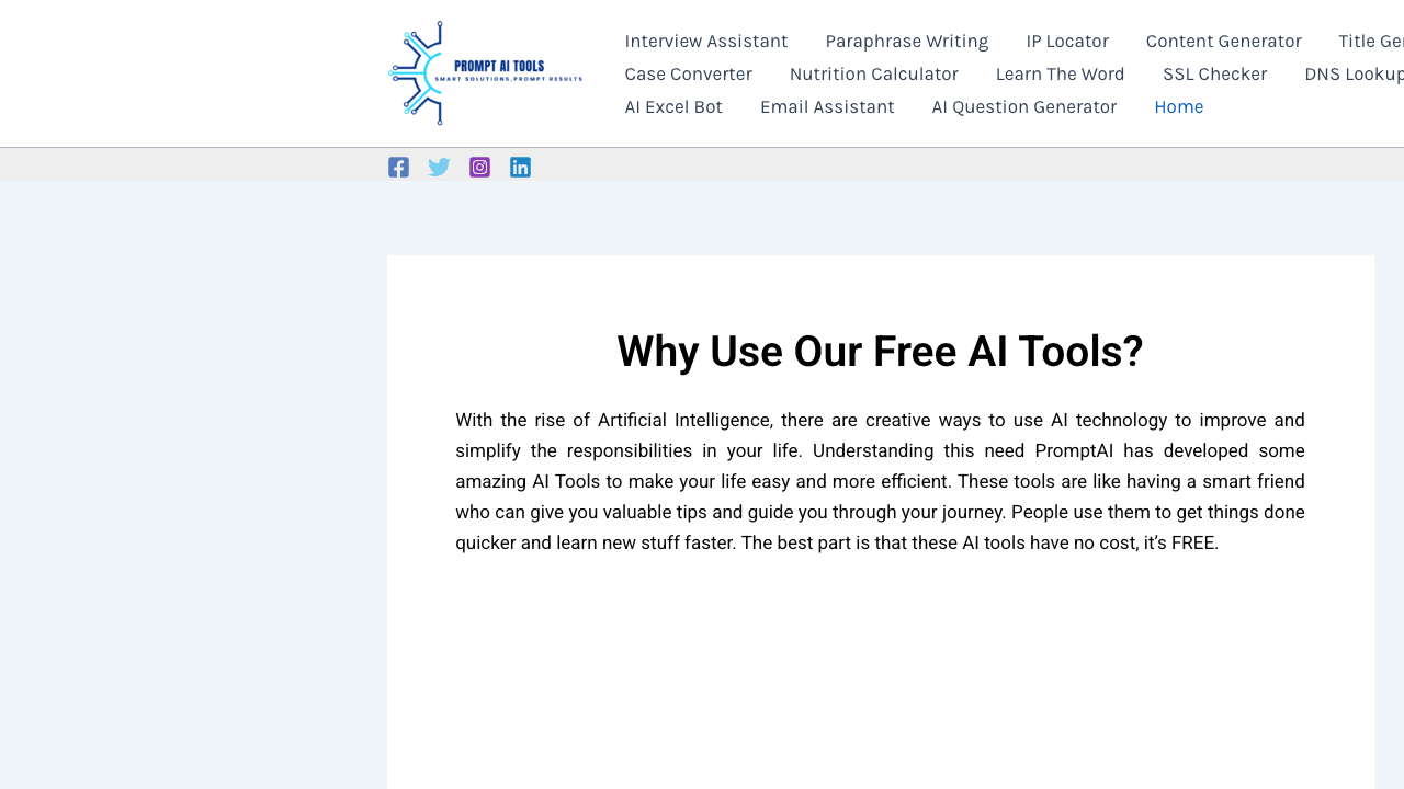 PromptAI Tools