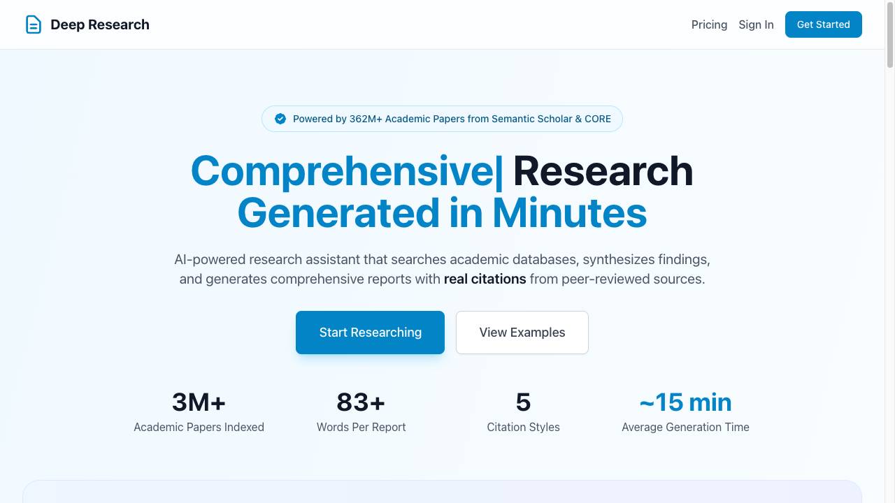 Share Deep Research